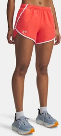 Under Armour Fly By 8cm Hose kurz venom red/white/reflective (Damen)