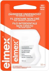 Elmex ungewachst Mint-Aroma Zahnseide,  50m