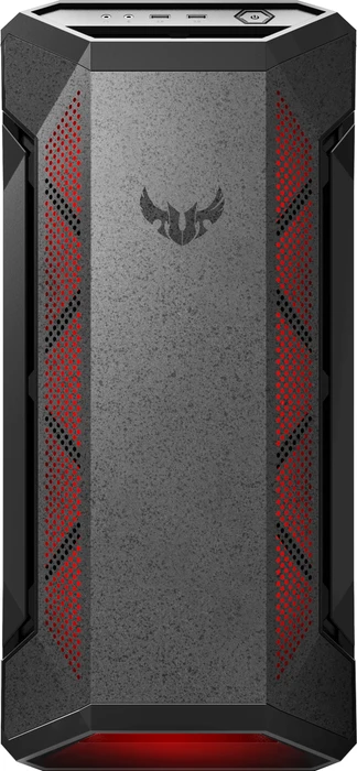 ASUS TUF Gaming GT501, schwarz, Glasfenster