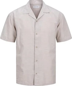 Jack & Jones Relaxed Fit Hemd kurzarm crockery (Herren)