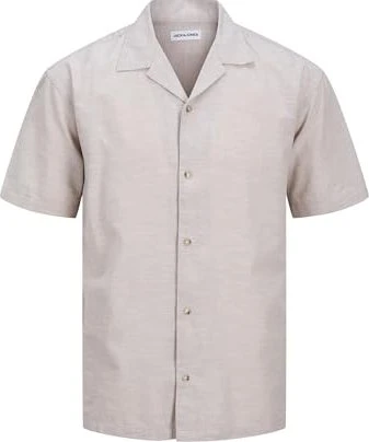 Jack & Jones Relaxed Fit Hemd kurzarm crockery (Herren)