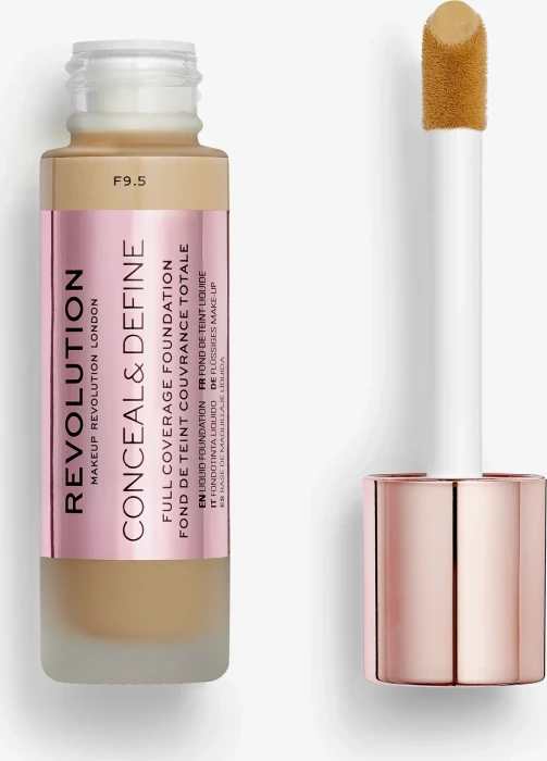 Revolution Beauty Conceal & Define Foundation F9.5, 23ml