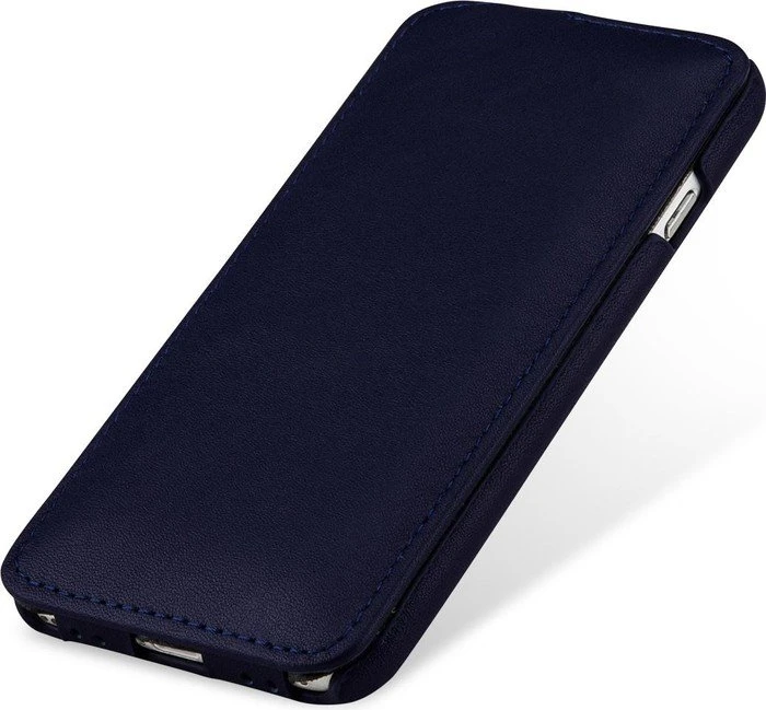 Stilgut UltraSlim Nappa für Apple iPhone 7 dunkelblau