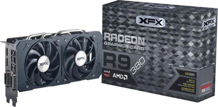 XFX Radeon R9 380 DD, 4GB GDDR5, 2x DVI, HDMI, DP