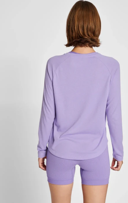 hummel MT Vanja Funktionsshirt langarm lavendel (Damen)