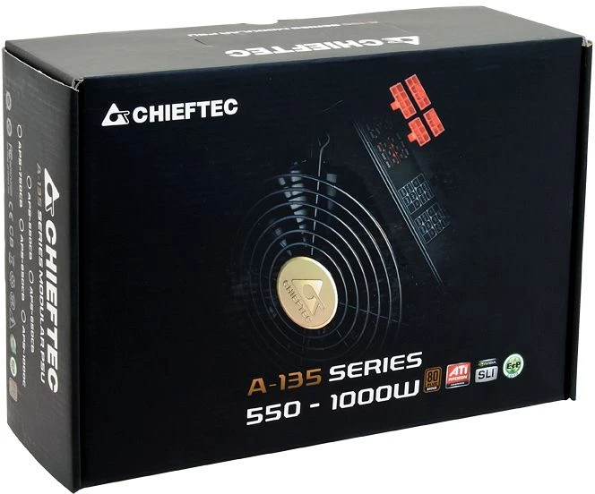 Chieftec New A-135 APS-650CB 650W, ATX 2.3