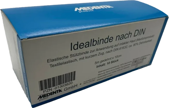 Medenta Idealbinde, 10cm x 5m, 10 Stück