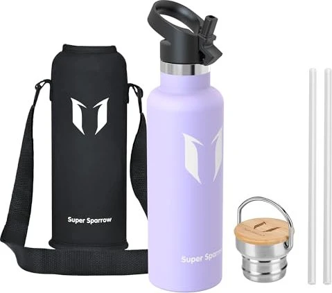 Super Sparrow To Go Isolierflasche 750ml lavender