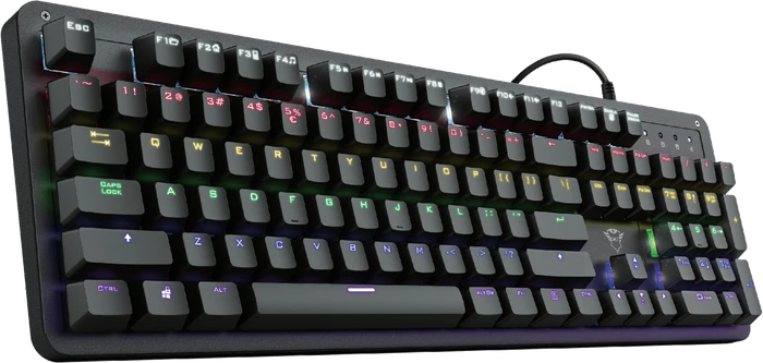 Trust Gaming GXT 863 Mazz Mechanical Keyboard, Outemu Red, USB, DE