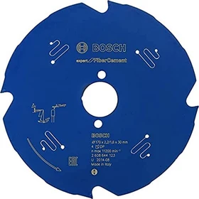 Bosch Professional Expert for Fiber Cement Kreissägeblatt 4Z, 170x1.6x30mm, 1 Stück