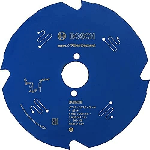 Bosch Professional Expert for Fiber Cement Kreissägeblatt 4Z, 170x1.6x30mm, 1 Stück