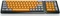 Mountain Mineral Keycap Set, Kunststoff (PBT) Double-Shot, grau/orange, 113 Tasten (104+9), ANSI-US Vorschaubild