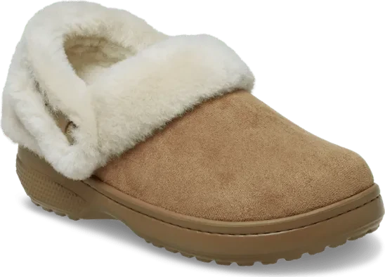 Crocs Classic Unfurgettable Vegan Suede Clog sepia