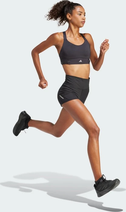 adidas FastImpact Luxe Run High-Support Sport-BH black (Damen)