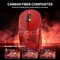 Attack Shark RS3 ULTRA Carbon Fiber 8KHz Wireless, Forged Red, inkl. Grip Tape, USB/Bluetooth Vorschaubild