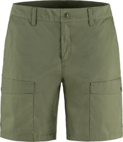 Fjällräven Abisko Hybrid Trail Hose kurz laurel green (Damen)