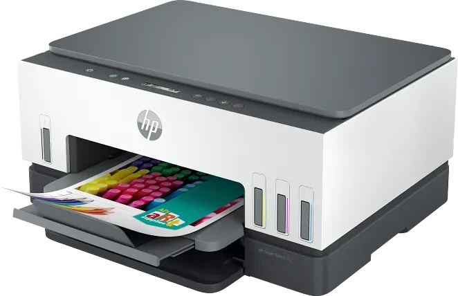 HP Smart Tank 6005 All-in-One dunkelgraue Akzente, Tinte, mehrfarbig