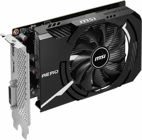 MSI GeForce GTX 1630 Aero ITX OC, 4GB GDDR6, DVI, HDMI, DP