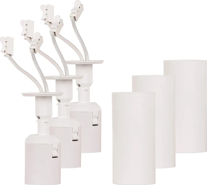 Müller Licht Renolamp 2in1 Renovierfassung/Deckenleuchte, 3 Stück