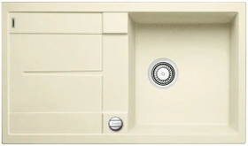 Blanco Metra 5 S-F Becken reversibel mit Ablauffernbedienung jasmin
