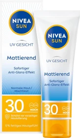 Nivea Sun UV Gesicht mattierender Sonnenschutz Sonnencreme LSF30, 50ml