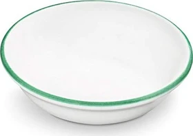 Gmundner Keramik Grüner Rand Müslischale klein 14cm