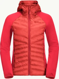 Jack Wolfskin Routeburn Pro Hybrid Jacke vibrant red (Damen)