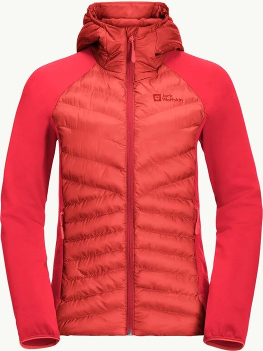 Jack Wolfskin Routeburn Pro Hybrid Jacke vibrant red (Damen)