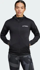 adidas Terrex Xperior Climawarm Light Fleece Hooded Jacke schwarz (Damen)