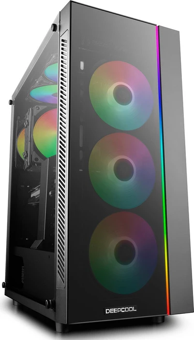 DeepCool Matrexx 55 ADD-RGB schwarz, Glasfenster