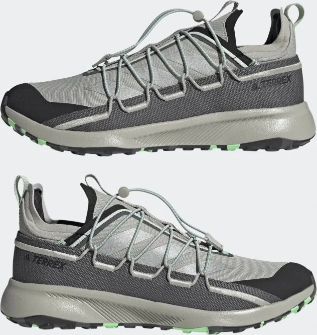 adidas Terrex Voyager 21 Canvas Travel metal grey/silver metallic/beam green (Herren)