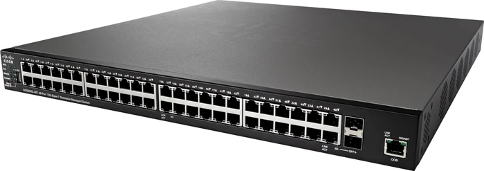 Cisco SG550XG Rackmount 10G Managed Switch, 46x RJ-45, 2x RJ-45/SFP+