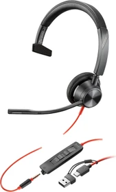 Poly Blackwire 3315, USB-C/A