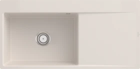 Villeroy & Boch Subway Style 60 flat flächenbündig Becken links crema