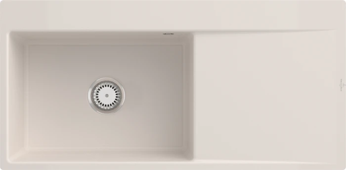 Villeroy & Boch Subway Style 60 flat flächenbündig Becken links crema