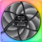 Thermaltake ToughFan 14 RGB High Static Pressure Radiator Fan, LED-Steuerung, 140mm, 3er-Pack Vorschaubild