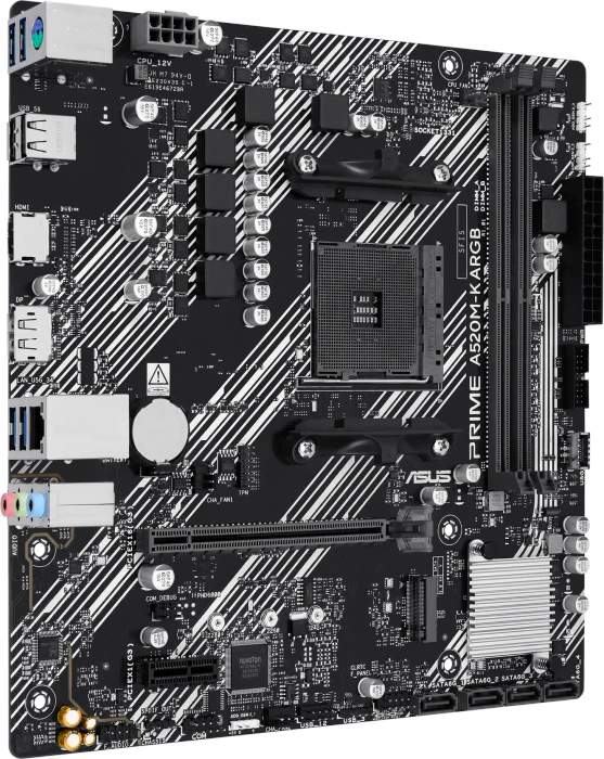 ASUS Prime A520M-K ARGB (AMD AM4)