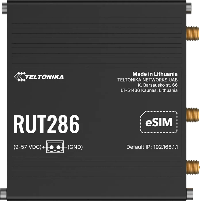 Teltonika RUT286, Industrial, LTE