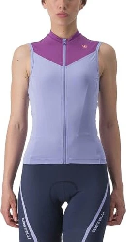 Castelli Solaris Trikot ärmellos violet mist/amethyst (Damen)
