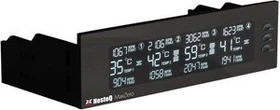 NesteQ Maxzero schwarz, Lüftersteuerung 5.25" 8-Kanal