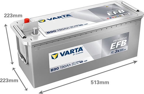 Varta ProMotive EFB B90
