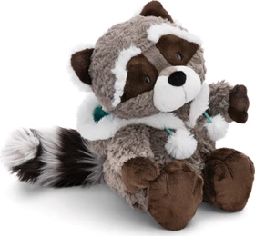 Nici Dreamy Winter 2024 Waschbär Lenno mit Kapuze 35cm