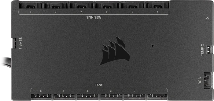 Corsair iCUE Commander Core XT, Licht- und Lüftersteuerung, 6-Kanal