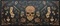 Cherry Xtrfy GP5 Calavera XL Gaming Mauspad, 920x400mm, Skull-Motiv braun/schwarz Vorschaubild