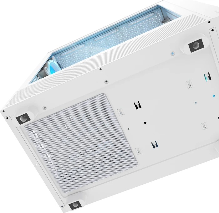 Modecom Breeze ARGB Flow White, Glasfenster