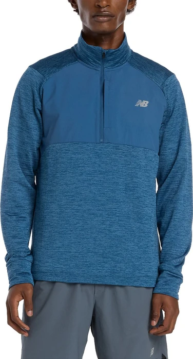 New Balance Athletics Heat Grid 1/2 Zip Shirt langarm (Herren)
