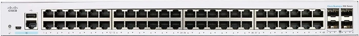 Cisco Business 350 Rackmount Gigabit Managed Switch, 48x RJ-45, 4x SFP+