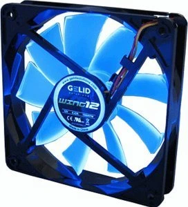 Gelid Solutions Wing 12 UV Blue, Lüftersteuerung, 120mm