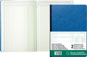 Exacompta Mehrkolonnenheft Geschäftsbuch, A4, liniert, 40 Blatt