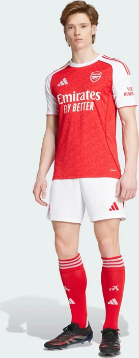 adidas FC Arsenal 2025/2026 Ausweichshorts white/better scarlet (Herren)